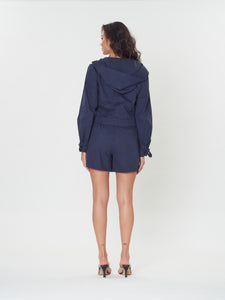 Wild and Free Jacket-Navy