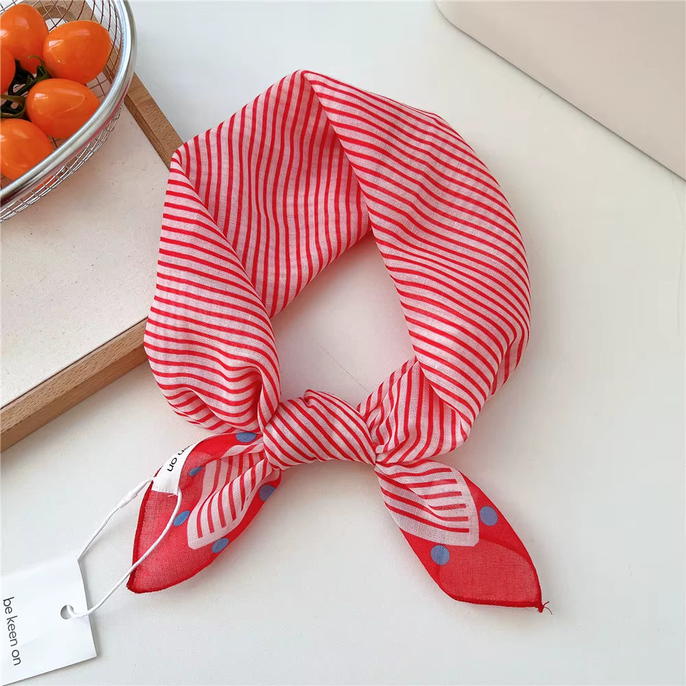 Square Neck Scarves