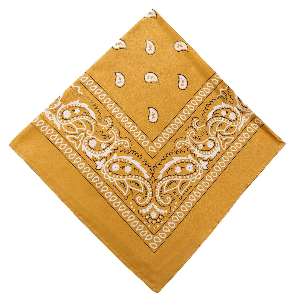 Paisley square neck tie-8 colourways