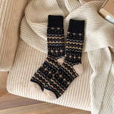 Warm Soft Cozy Thick Thermal Vintage Socks -3 colourways