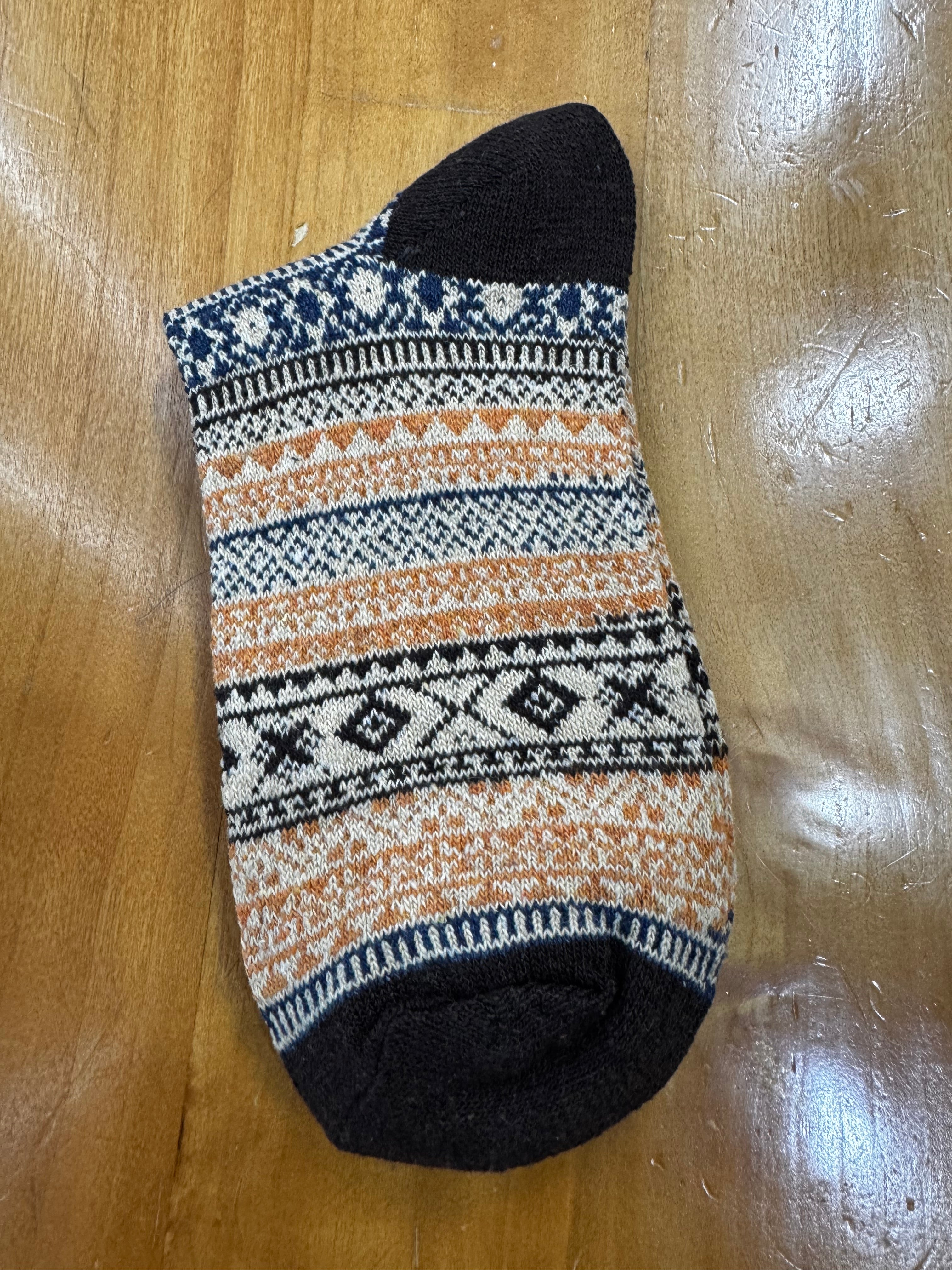 Nordic Vintage Rabbit Wool Socks-5 colourways