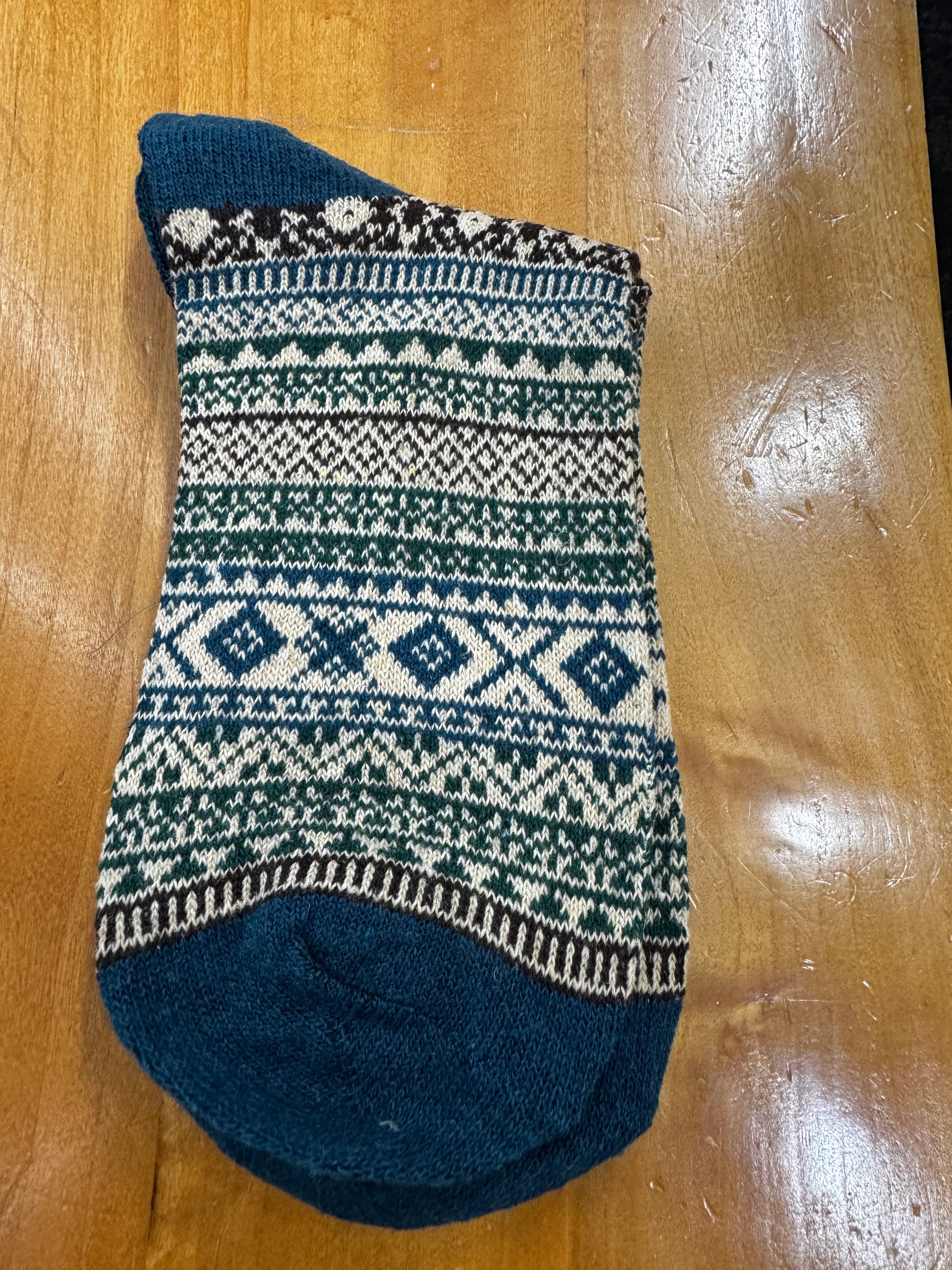 Nordic Vintage Rabbit Wool Socks-5 colourways