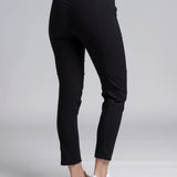 Satin Section Pant- Black
