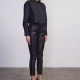 Rookie Leather Pant- Black