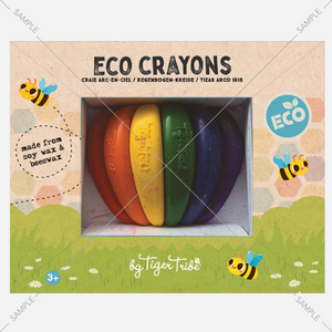 Tiger tribe Eco Crayons