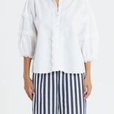 Lollys Laundry Faye Shirt (White)