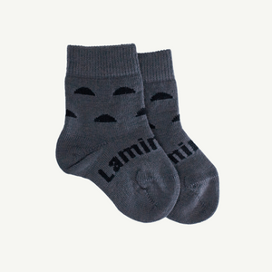 Lamington Crew sock-coal