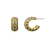 Grey Audrey  Hoops