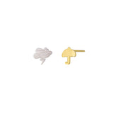 Autumn Storm earring