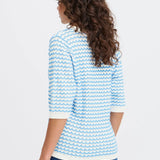 Luma short sleeve pullover (blue)