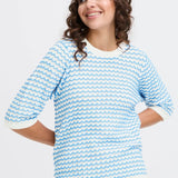 Luma short sleeve pullover (blue)