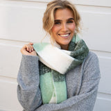 Vibe Scarf - Green and Blue