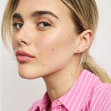 Pink Juliette Bow Stud
