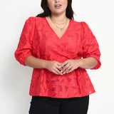 Irena Wrap Blouse