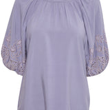 Zandra Blouse -Blue