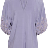 Zandra Blouse -Blue