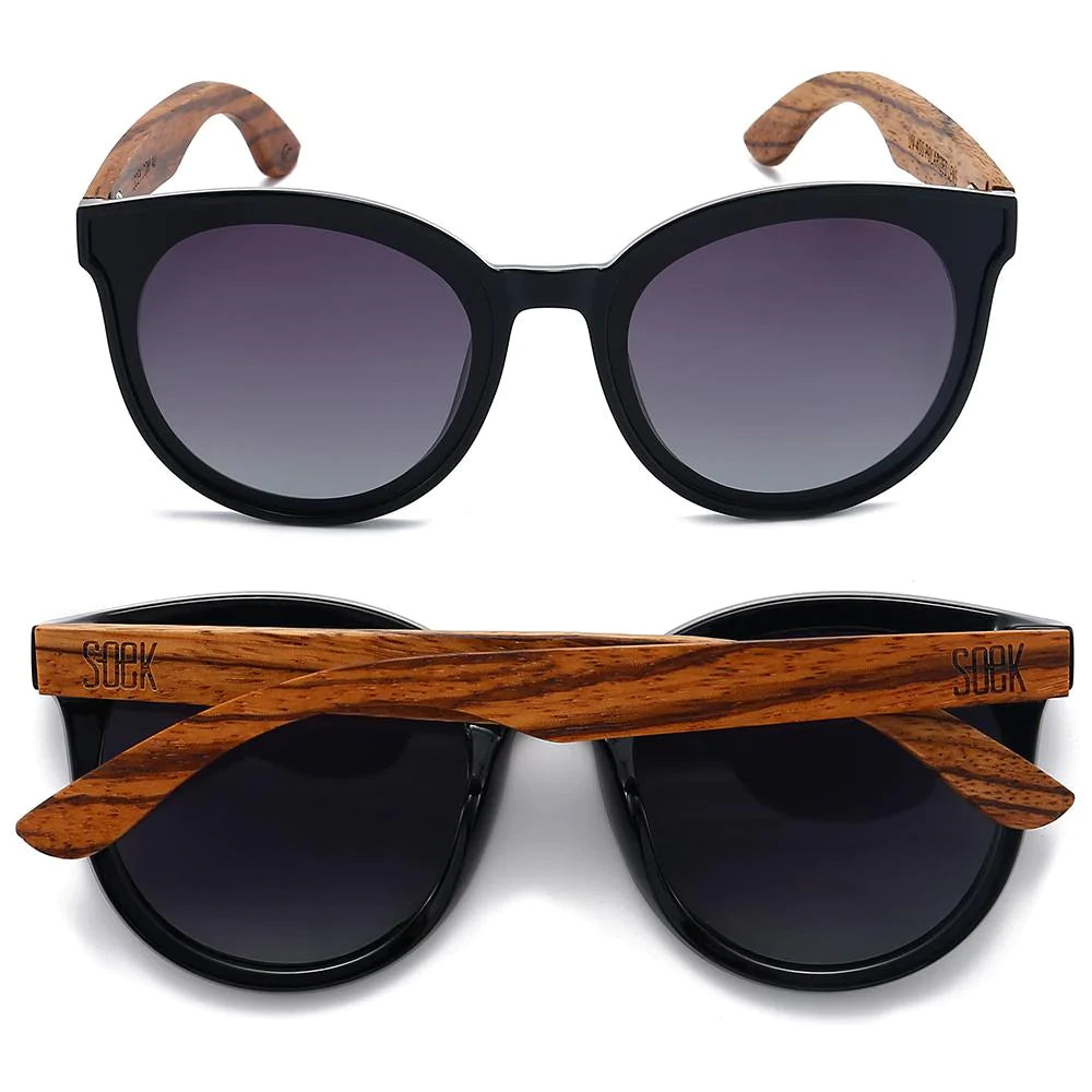 SOEK Bella Sunglasses- Black