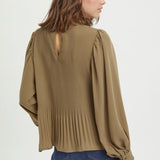 Adele Blouse - Brown