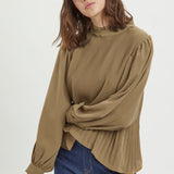 Adele Blouse - Brown