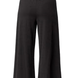 Donna Knit Palazzo Pant - Black
