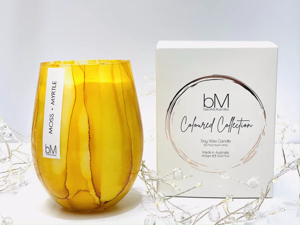 Watercolor BlackMILK Candle