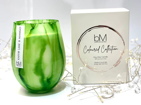 Watercolor BlackMILK Candle