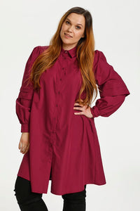 Lagina Shirt Dress - Rosewood