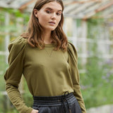 Marilla Blouse - Olive