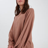 Elle Blouse - Soft Brown