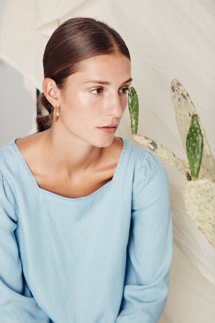 Pzlilli Blouse - Light Blue