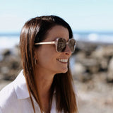 SOEK Scarlet Sunglasses -Champagne