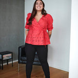 Irena Wrap Blouse