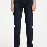 Regitze 100 High Straight Jean (Dark Blue)