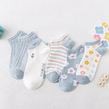 Retro Socks Blue