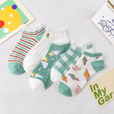 Retro Socks Green