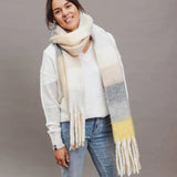 Plaid Natural Colours Scarf